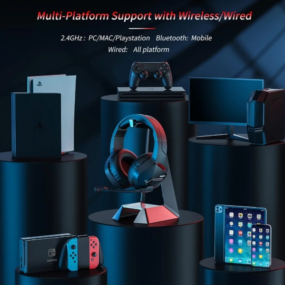 Wireless Gaming headset. Node included. Brand new